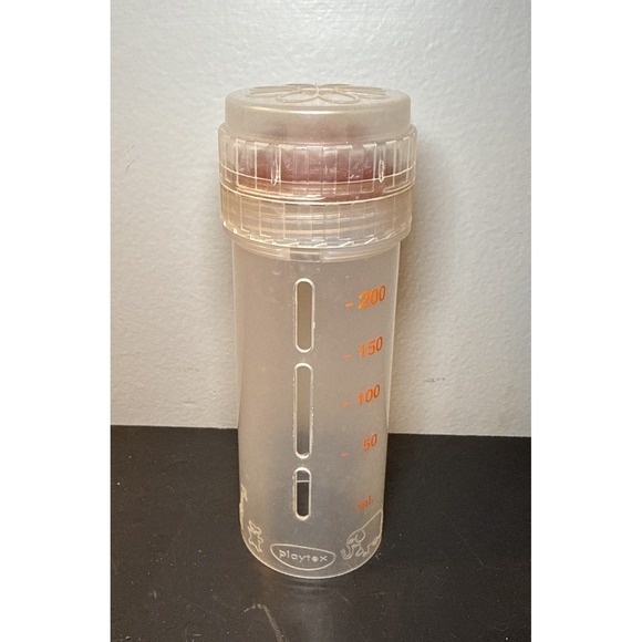 Playtex Other - Vintage PLAYTEX Drop-In ORIGINAL NURSER Bottle Holder 8 oz RARE FLAT TOP Nipple